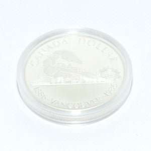  Canada 1986 | Vancouver  1886 - 1986 $1 Proof coin