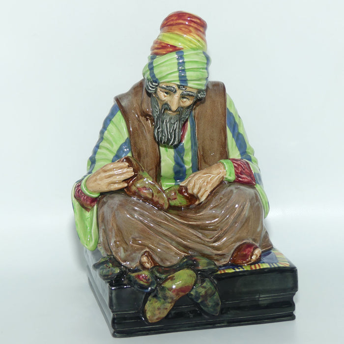 HN1706 Royal Doulton figure The Cobbler | Green and Brown | #2