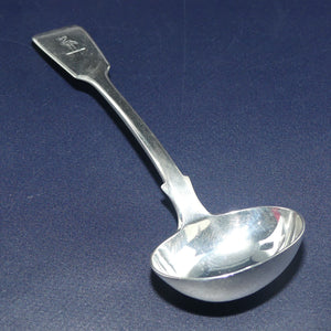 Victorian Sterling Silver Sauce Ladle | Old English pattern | Chawner and Co | London 1878