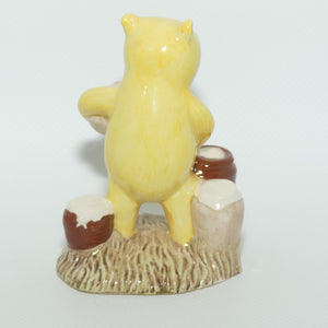 WP12 Royal Doulton Winnie the Pooh figure | Pooh Counting the Honeypots