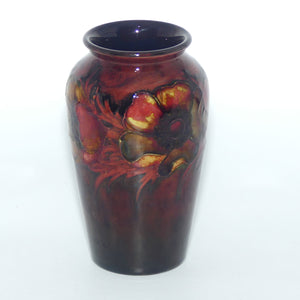 William Moorcroft Flambe Anemone vase