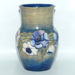William Moorcroft Anemone Saltglaze waisted vase