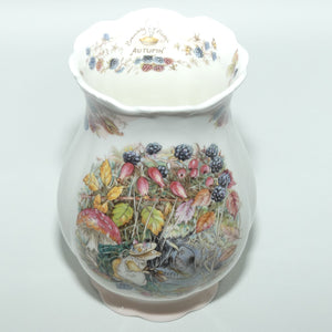 Royal Doulton Brambly Hedge Giftware | Gainsborough vase | Autumn 