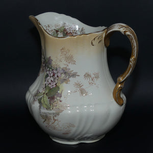 Doulton Burslem Blush Floral pattern water jug