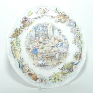 Royal Doulton Brambly Hedge Giftware | Sea Story | Dining by the Sea tea plate | 16cm