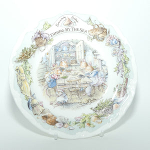 Royal Doulton Brambly Hedge Giftware | Sea Story | Dining by the Sea tea plate | 16cm