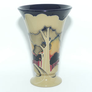 Moorcroft Eventide Winter 87/6 vase (Num Ed)