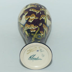 Moorcroft Fairies Foxglove 75/10 vase | LE 7/50