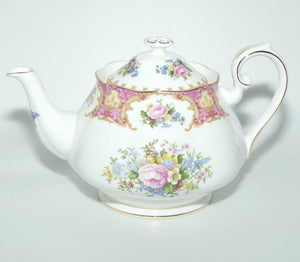 Royal Albert Bone China Lady Carlyle tea pot | #1 | © 1946 Royal Albert Ltd stamp