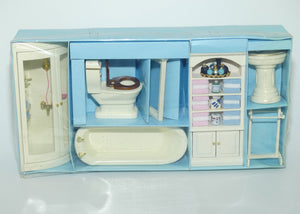 Hickleton Full Dolls House Bathroom Suite | Bathroom Collection | 1: 12