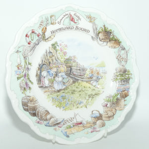 Royal Doulton Brambly Hedge Giftware | Sea Story Collection | Homeward Bound plate | 20cm