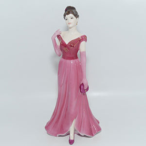 Coalport figurine | Ladies of Fashion | Lady in Red