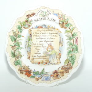 Royal Doulton Brambly Hedge Giftware | Recipe Collection | Nettle Soup plate | 20cm