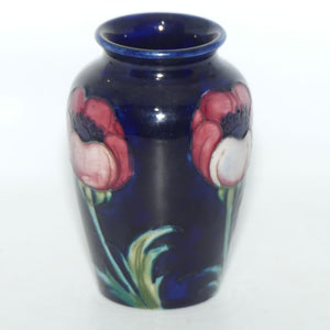 William Moorcroft Poppies miniature vase  #1 (Large Poppies)
