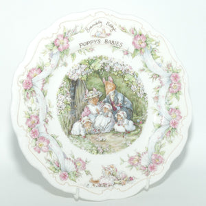 Royal Doulton Brambly Hedge Giftware | Poppy's Babies plate | 20cm