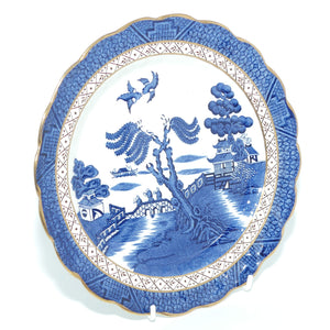 Booths Real Old Willow A8025 | set of 6 Salad plates 21cm diam