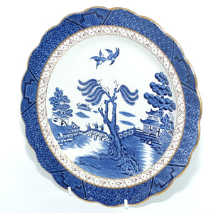 Booths Real Old Willow A8025 | set of 6 Dinner plates 25cm diam