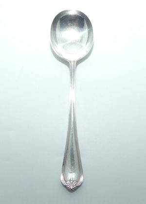 Boardman and Glossop Silver Plate | set of 6 Soup Spoons | Shell