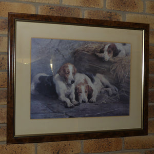 Hunting Dogs | Setters Print in Quality Frame | by JS Noble