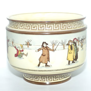 Royal Doulton Sport and Leisure | Skating jardiniere D2789