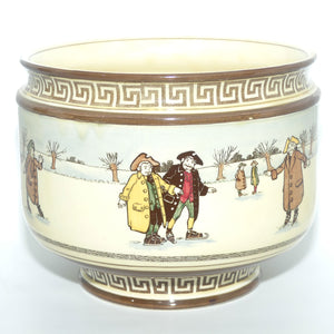 Royal Doulton Sport and Leisure | Skating jardiniere D2789