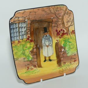 Royal Doulton Gaffers small square plate D4210 | 14.5cm