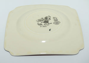 Royal Doulton Gaffers small square plate D4210 | 14.5cm