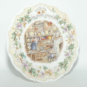 Royal Doulton Brambly Hedge Giftware | Homes and Work Places | The Store Stump plate | 20cm | #2
