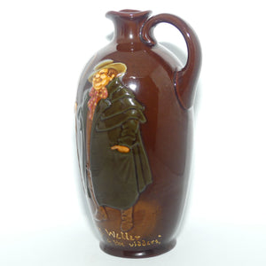Royal Doulton Kingsware flask Tony Weller | Beware of the Vidders