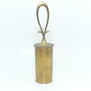 World War I era Trench Art Brass dinner bell