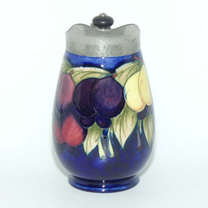 William Moorcroft Wisteria jug | Pewter Lid and Spout