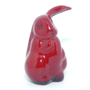 1165-royal-doulton-flambe-figure-lop-eared-rabbit-very-small