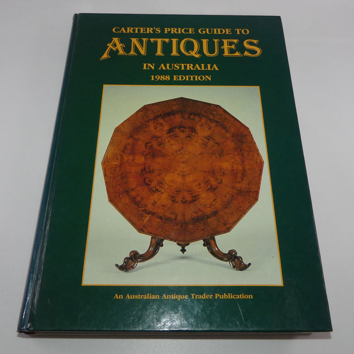 1988 Reference Book | Carter's Price Guide to Antiques in Australia | 1988 edition