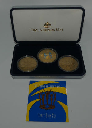 RAM 2002 XVII Commonwealth Games 3 Coin set | $15 Face Value