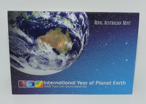 RAM 2008 Two Coin Uncirculated set | Mint Set | International Year of Planet Earth
