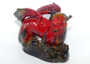 #2085 Royal Doulton Flambe Dragon