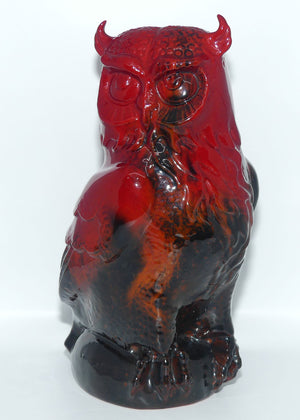 #2249 Royal Doulton Flambe Owl | Alan Maslankowski