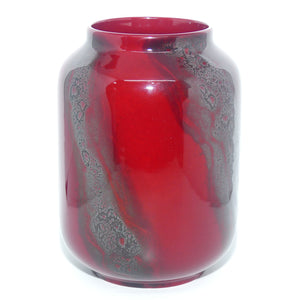 BA15 Royal Doulton Burslem Artwares Flambe Fanling Vase in Oriental Sung