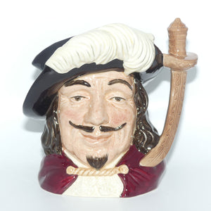 D6440 Royal Doulton large character jug Porthos | Three Musketeers  