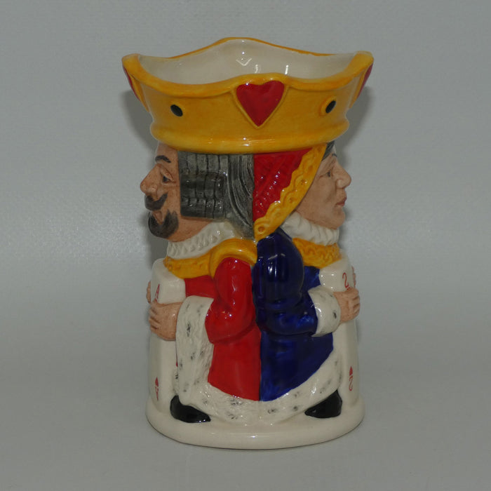 D7037 Royal Doulton toby jug King and Queen of Hearts | LE 764/2500