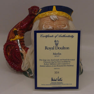 d7117-royal-doulton-large-character-jug-merlin-ltd-ed
