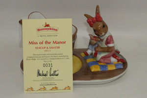 dbd4-royal-doulton-bunnykins-miss-of-the-manor-cup-saucer-country-manor