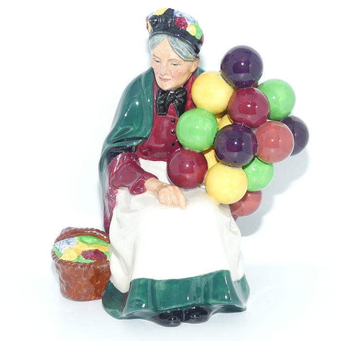 HN1315 Royal Doulton figure The Old Balloon Seller | early stamp #2
