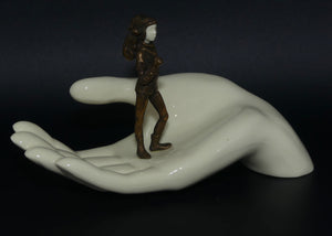 MS52 Minton Tom Thumb figure | Porcelain and Cold Cast Bronze