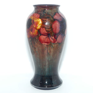 William Moorcroft Pottery Flambe Anemone vase c.1935