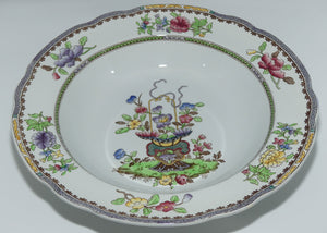 Copeland late Spode Old Bow pattern rimmed bowl c.1927