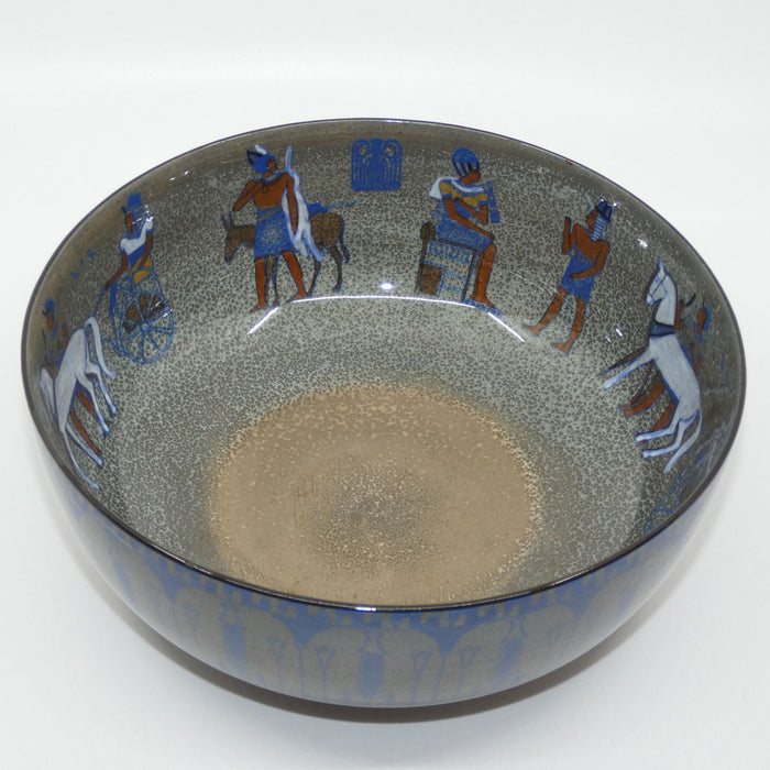 Royal Doulton Egyptian A Tutankhamens Treasures Luxor round bowl D4263 (Titanian)