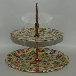 royal-winton-evesham-chintz-two-tier-cake-stand