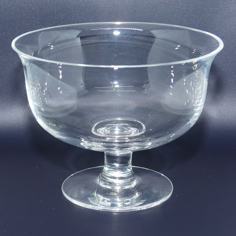 Vintage Dartington Crystal Frank Thrower design Large Footed Fruit