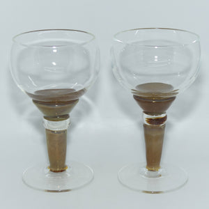 colin-heaney-pair-of-golden-sand-toasting-goblets